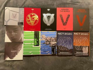 Various Wayv,  Superm,  Nct 2020 Albums (no Photocards/postcards)