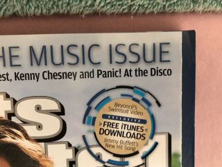 2007 Panic At The Disco Beyoncé Cover Sports Illustrated RYAN ROSS Pretty Odd 3