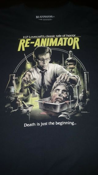 Re - Animator T Shirt Size 5x Fright Rags