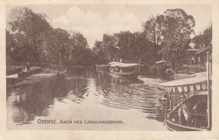 Denmark,  Odense,  1918,  Post Card,  German Internee,  To Hanover