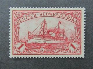 Nystamps German South West Africa Stamp 22 Og H $115 N6x3186