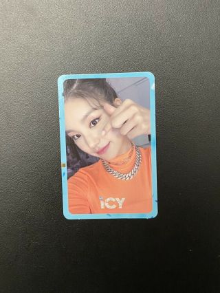 Itzy Yeji Official Photocard It 