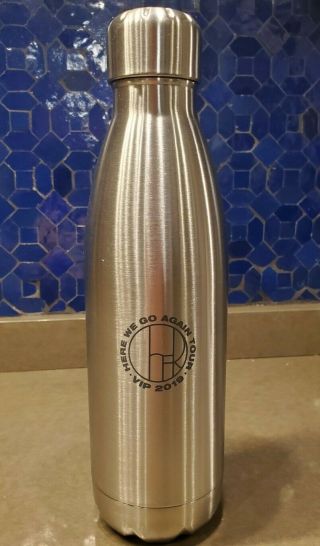 Cher Here We Go Again Tour Vip Souvenir Stainless Steel Water Bottle: