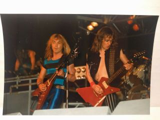 Iron Maiden - 7 Unpublished Early Live Photos Early 80 