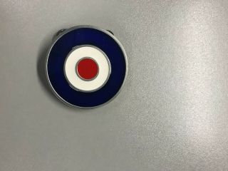 Mod Target (the Who) Roundel Raf Belt Buckle