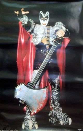 Kiss 22x34 Gene Simmons Dynasty Solo Poster