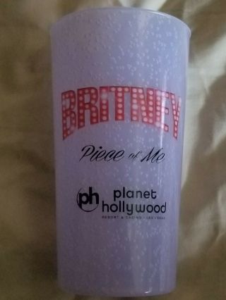 Britney Spears Piece Of Me Las Vegas Residency Collectible Souvenir Cup