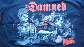 Realm Of The Damned T - Shirt Size M.  Punk,  Rock,  Goth,  Horror,  Sex Pistols,  Clash.