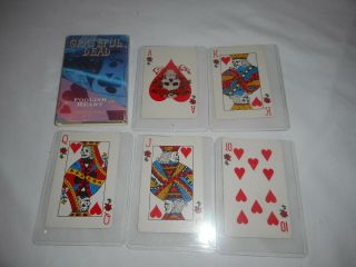 Grateful Dead Royal Flush Poker Playing Cards Built To Last Single Dead In Deck