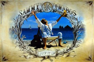 Sammy Hagar And The Wabos Poster 24 X 36 Rock Music Beach Livin 