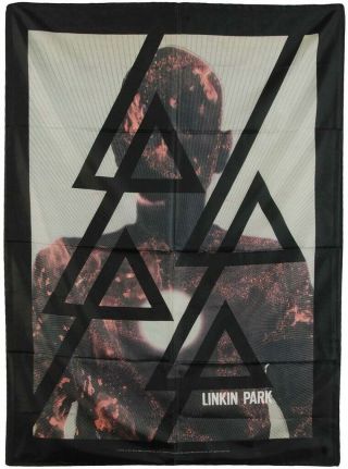Linkin Park Burn It Down Chester Bennington Cloth Textile Poster Flag 30x40 "