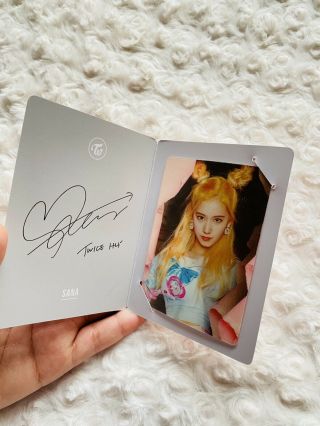 Twice Sana Page Two Cheer Up Special Card Lenticular Photocard