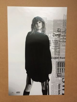 Taylor Swift Reputation Promo Poster Two 2 Sided