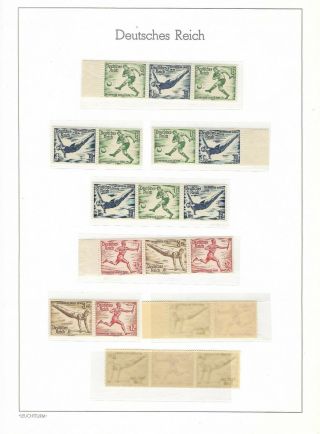 Germany 3rd Reich OG Se - Tenants Virtually Every Which Way,  MNH,  MC€400,  2Pgs (T7) 2