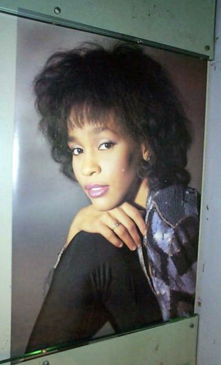 Whitney Houston Very Vintage 1986 Poster