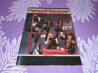 Judas Priest - Metal Mania Book - 1984 - Robus Books - Heavy Metal Madness - Nr
