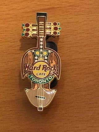 Hard Rock Cafe Toronto World Music Instrument Sarinda Guitar 2007 Pin Le 500