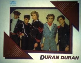 Duran Duran Band 80s,  Vintage Retro Tshirt Transfer Print,  Nos
