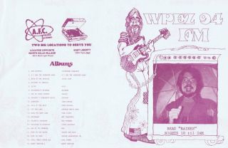 Wpez 94 Pittsburgh Vintage November 26 1975 Music Survey Jefferson Starship 1