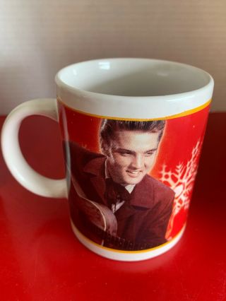 Elvis Presley Christmas Signature Product Coffee Mug