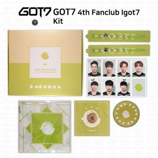 Got7 Official Fan Club I Got 7 4th Generation Official Goods Id Photo Bracelet