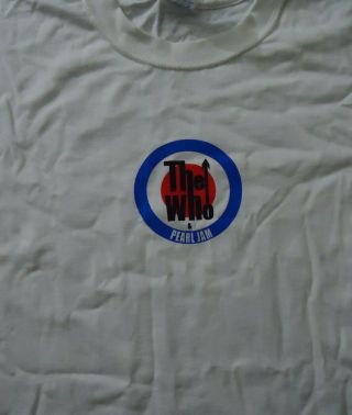 Vintage Pearl Jam And The Who T Shirt House Of Blues Chicago 2002 (x - Large)