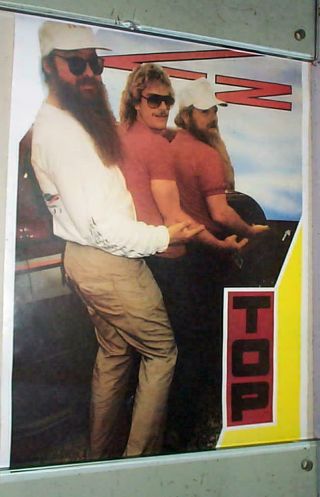 Zz Top Vintage Group Poster Last One