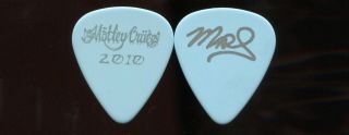Motley Crue 2010 Dead Winter Tour Guitar Pick Mick Mars Custom Concert Stage 2