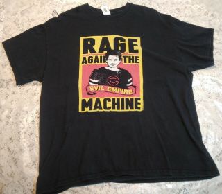 Rage Against The Machine Evil Empire Black T Shirt Size Xl
