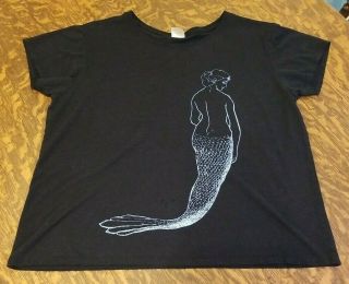 Vintage Indigo Girls Mermaid T - Shirt