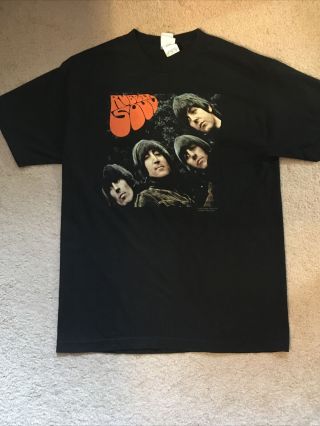 The Beatles Rubber Soul Official Merchandise T - Shirt - - Size Adult Large
