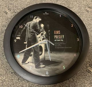 Centric Wall Clock Elvis Presley And Hound Dog Dress Rehearsal For Steve Allen S