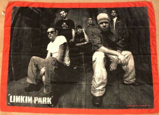 2003 Linkin Park Textile Poster 40x30 Polyester Fabric