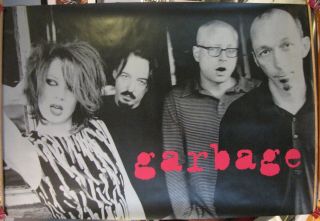 Garbage,  Debut,  24 " X36 " Promo Only Poster,  Shirley Manson