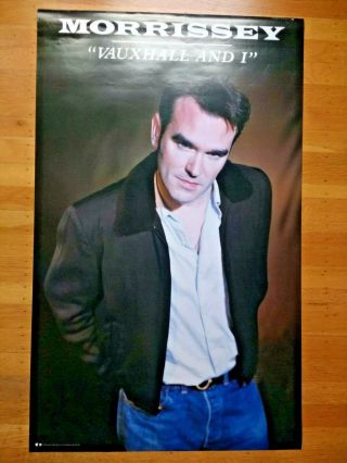 24 " X 39 " Morrissey (the Smiths) - Vauxhall And I 1994 Poster