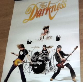 The Darkness Justin Hawkins Large Poster 35 X 25 Inches / 89 X 64 Cm