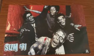Sum 41 Poster Zombies 6593 From 2003