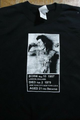 Vintage Sex Pistols Sid Vicious T Shirt (medium)