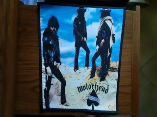 Motorhead,  Ace Of Spades,  Sew On Sublimated Large Back Patch