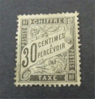 Nystamps France Stamp J19 Og H $215 D11x3290