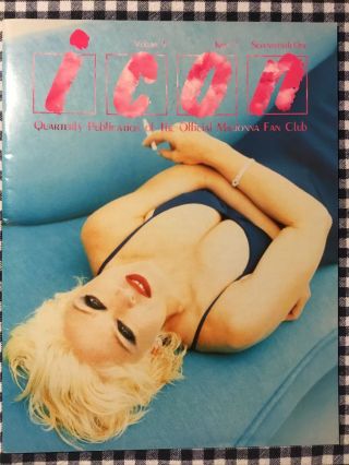 Madonna Icon Publication Volume5 Issue1 (1991)
