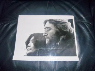 The Beatles John Lennon And Yoko Ono Full Gloss Photograph Picture Looks Unique?