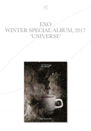 EXO - UNIVERSE : 2017 Winter Special Album CD,  Photobook,  Photocard,  Gift 2