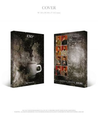EXO - UNIVERSE : 2017 Winter Special Album CD,  Photobook,  Photocard,  Gift 3