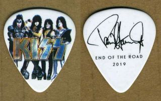 Kiss Paul Stanley " End Of The Road " Tour Guitar Pick O2 Arena London Authentic