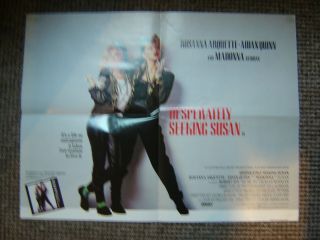 Desperately Seeking Susan Movie Poster 1985