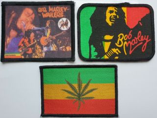 Bob Marley Vintage Patches Rastafarian Ska Rasta Reggae Zion One Love