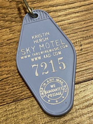 Kristin Hersh Sky Motel Lp Promotion Key Fob Rare 4ad 1999