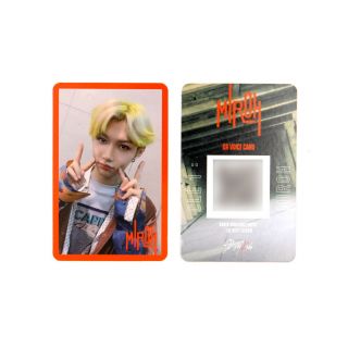 [stray Kids] Cle1 : Miroh / Official Photocard / Red Border - Felix