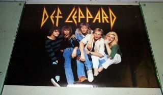 Def Leppard Vintage Group Poster Only One